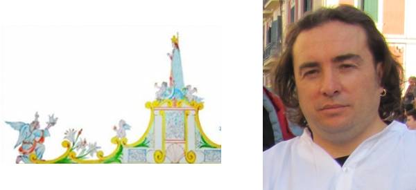 Il realizzatore del Carro: Riccardo Lamberti