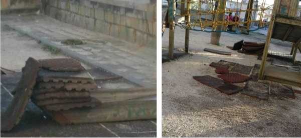 Stato di degrado in Villa Comunale, è polemica