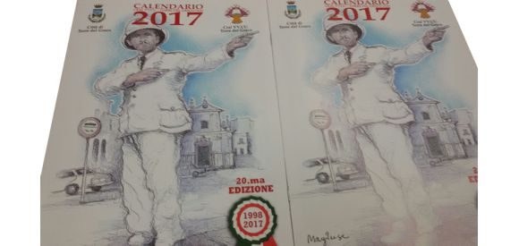 Calendario del Cral dei vigili urbani alla 20^ edizione