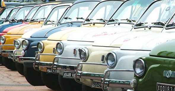 La 500 fa 60 anni, al via il meeting del Fiat 500 Club Italia