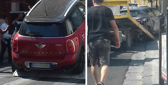 Incidente in via circumvallazione