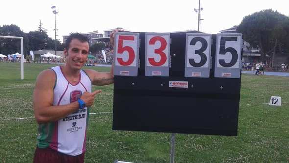 Atletica paralimpica: Manigrasso record italiano nei 400 a Cinisello Balsamo