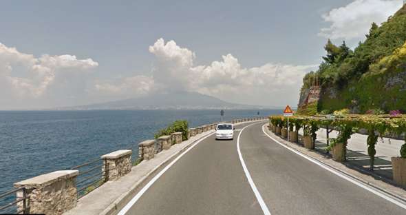 Campania, Anas: prorogati i lavori lungo la statale 145 “Sorrentina”