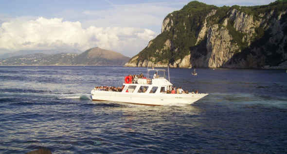 Arriva il collegamento via mare Torre del Greco-Ercolano-Capri