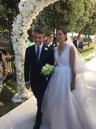 Matrimonio milionario alle falde del Vesuvio