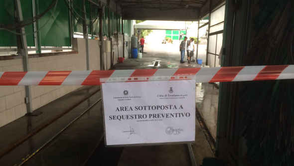 Ercolano, sequestro penale e 11mila euro di multa per un autolavaggio fuorilegge