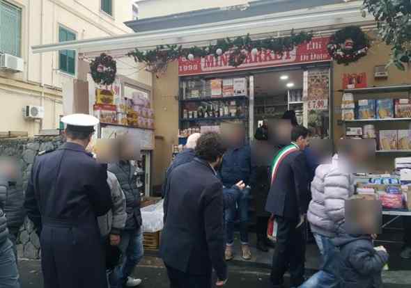 Camminata Antiracket ad Ercolano