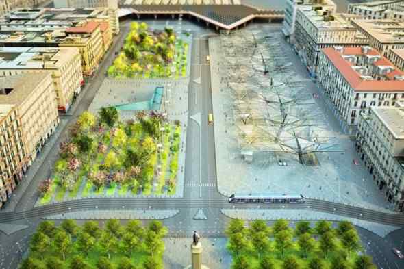Napoli-piazza Garibaldi e stazione ferroviaria, progetto strategico di riqualificazione e rigenerazione urbana della zona