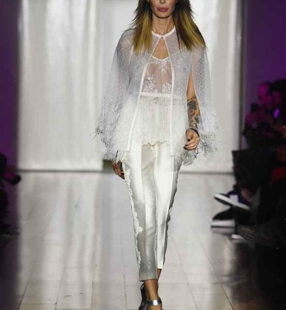 Lo stilista torrese Ferdinand protagonista con Nina Moric della Fashion Week di Milano