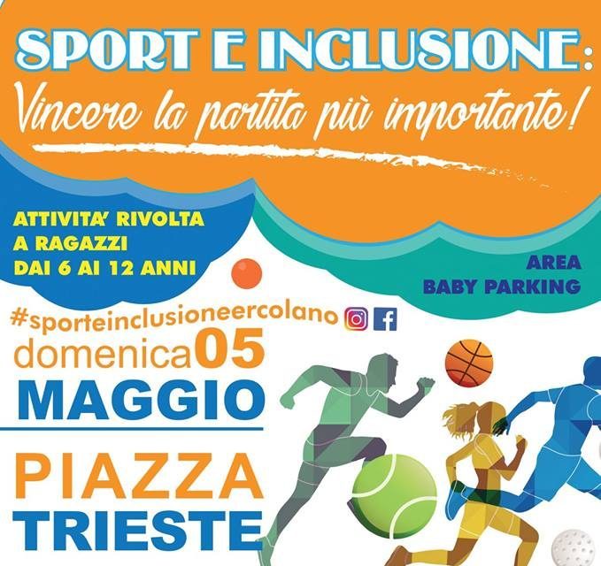Domani, ad Ercolano c’è “Sport e inclusione: Vincere la partita più importante!”
