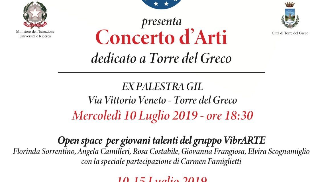 “Concerto d’Arti”, l’evento dedicato a Torre del Greco