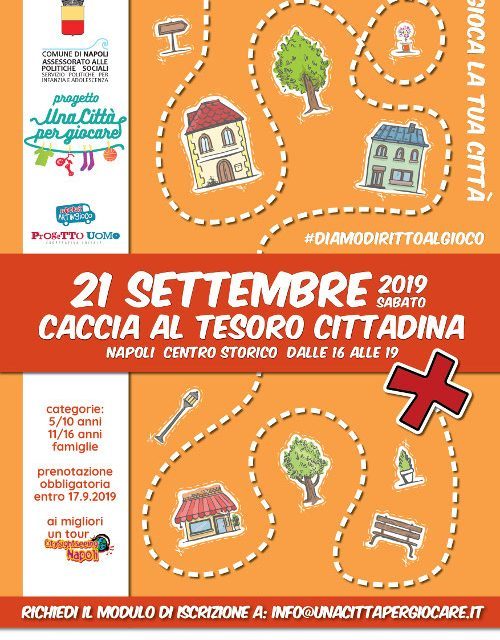 Caccia al Tesoro di Napoli il 21 settembre