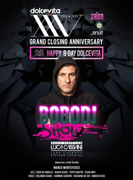 Salerno, Bobo Vieri special guest per la festa dei 25 anni del Dolcevita