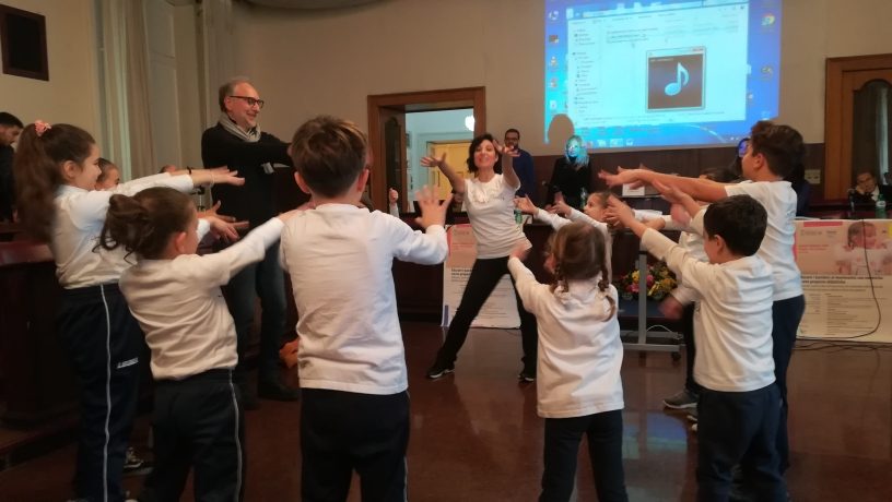 Pompei, bambini protagonisti nella giornata di riflessione sul movimento grazie al Cantaballo