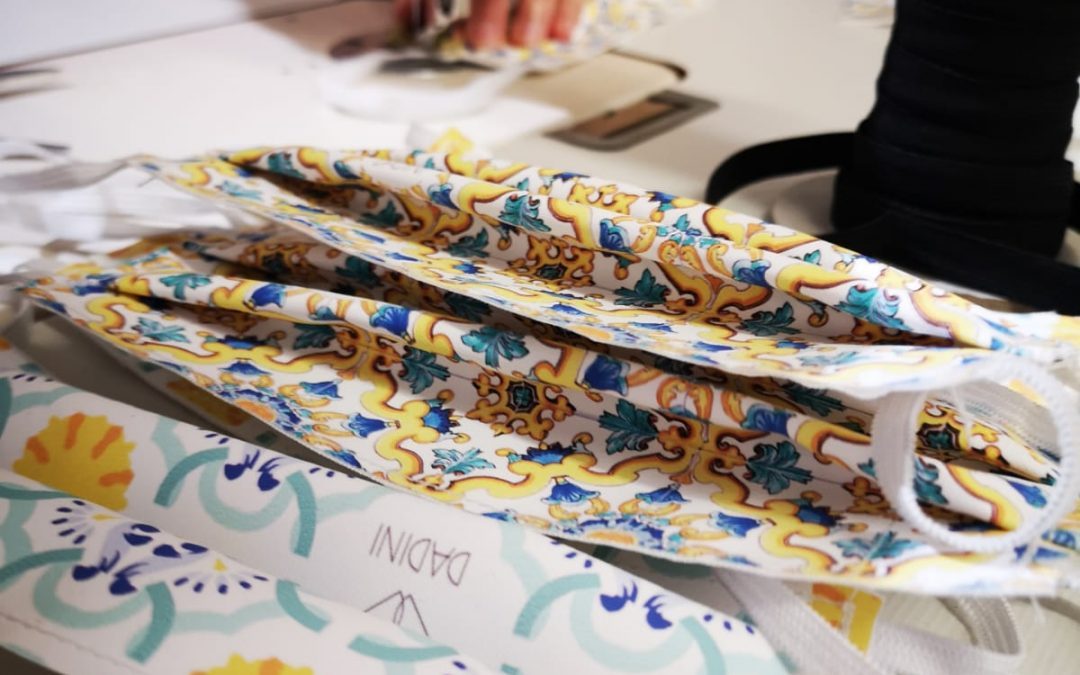 Nasce DADINI MASK, la mascherina con i colori della Costiera Amalfitana