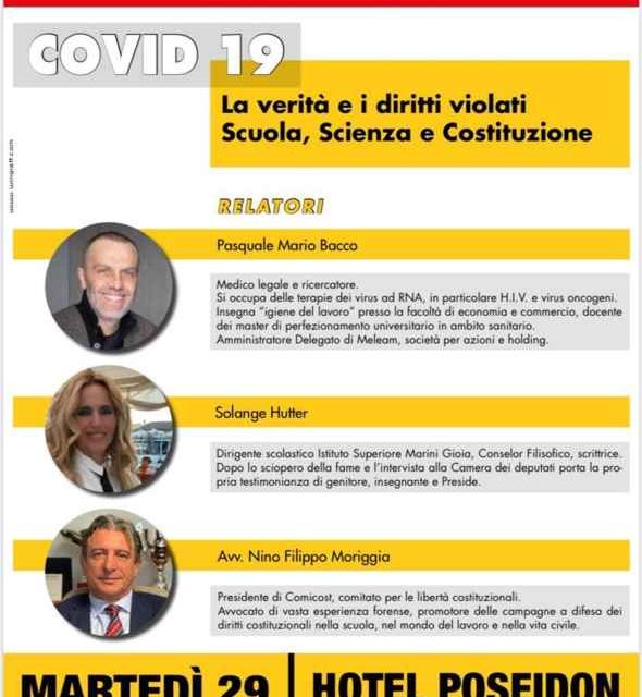 ComiCost, la verità e i diritti violati: scuola, scienza e costituzione