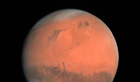 Marte, una rete di laghi salati sotto i ghiacci del polo Sud. Scoperta da scienziati italiani