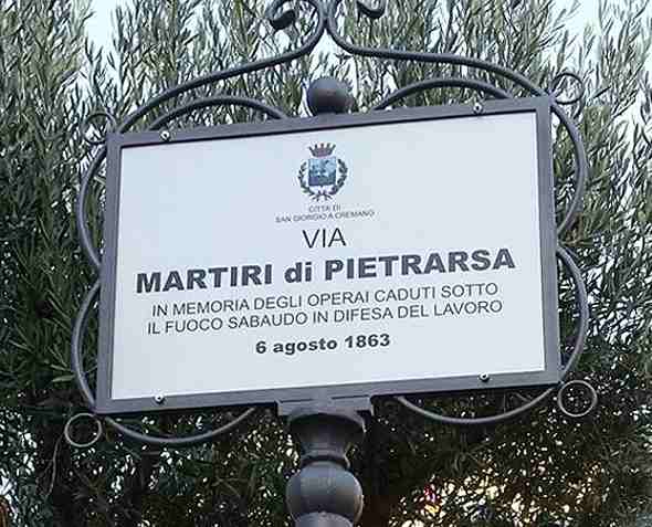 Strage di Pietrarsa, un monumento dedicato ai primi operai morti in difesa del lavoro