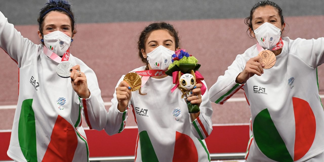 Paralimpiadi Tokyo 2020. Atletica: Italia oro, argento e bronzo nei 100 mt