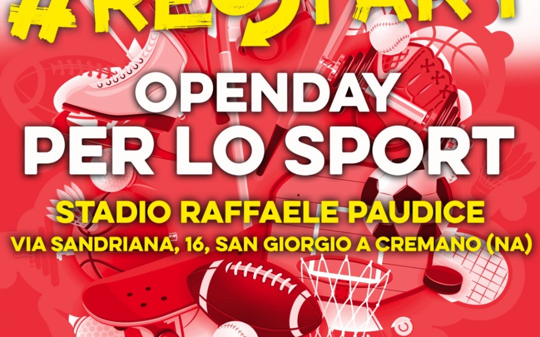 San Giorgio a Cremano. Al via il primo “Open day per lo sport”