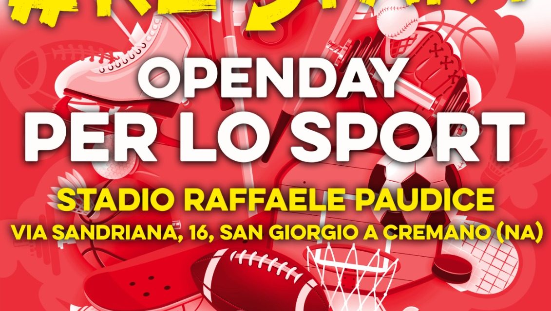 San Giorgio a Cremano. Al via il primo “Open day per lo sport”