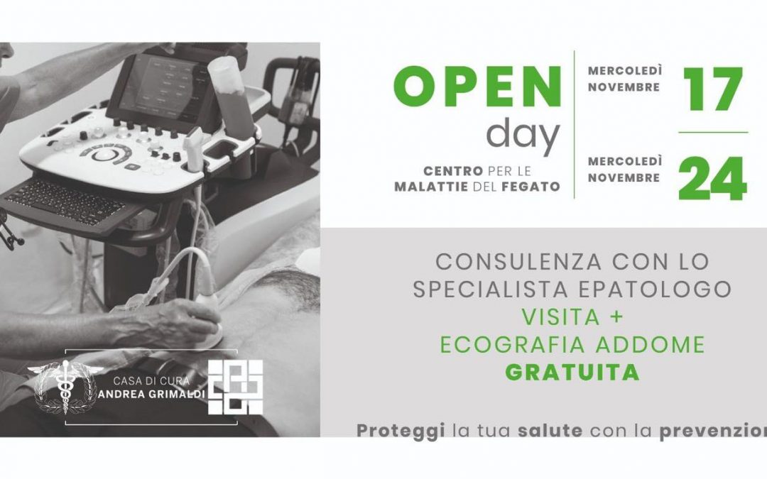 Open day dedicati alle malattie del fegato. Screening gratis. Ecco dove e quando