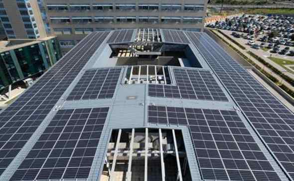 Ospedale del Mare, installati impianti fotovoltaici