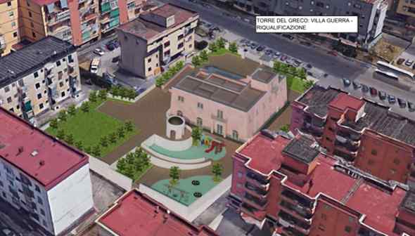 Torre del Greco, Villa Guerra accoglierà un asilo nido: approvato il progetto definitivo