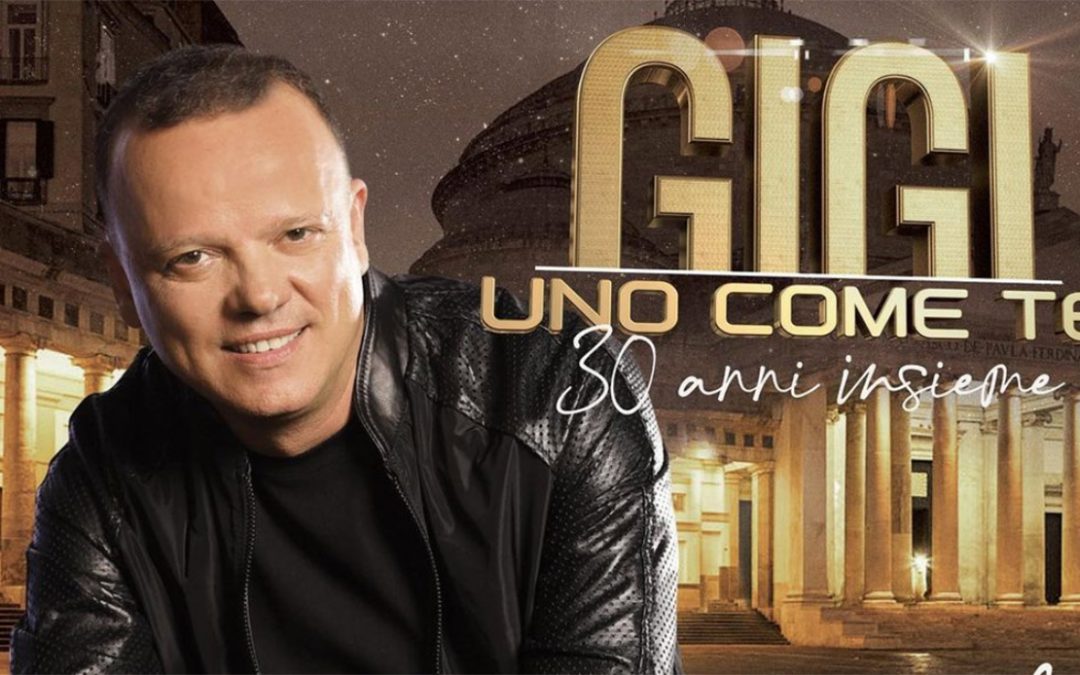 Trent’anni di carriera, l’artista Gigi D’Alessio “festeggia” a Napoli coi fan
