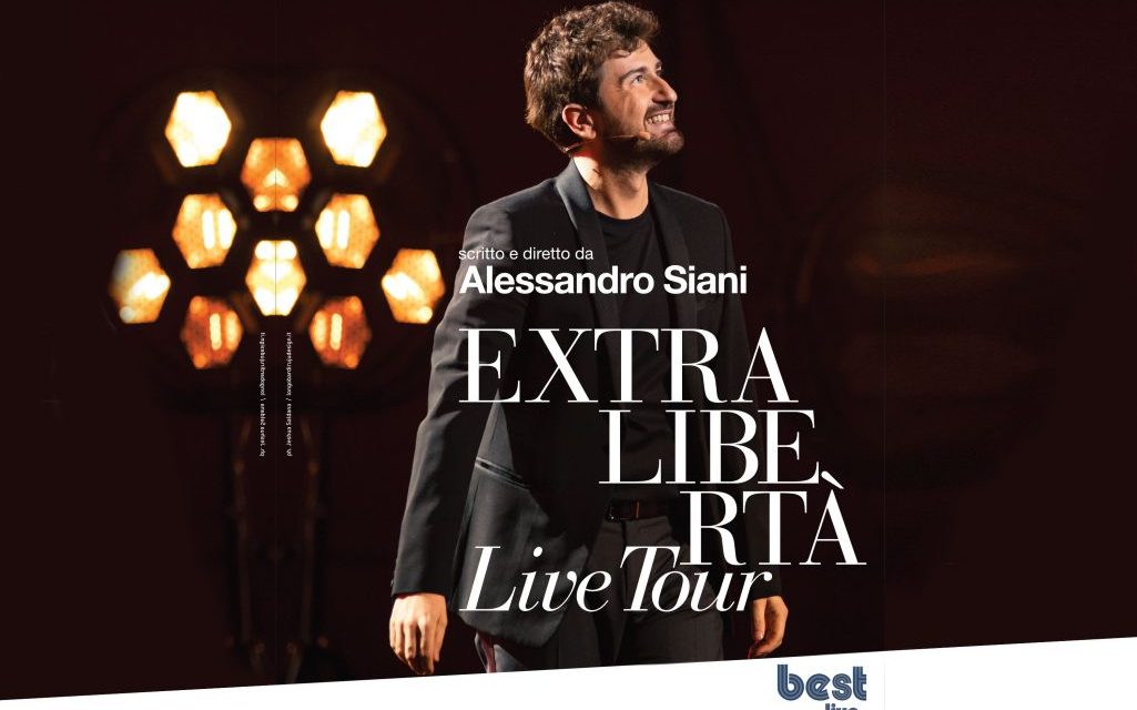 Extra Libertà live tour, a dicembre a Napoli il nuovo spettacolo di Alessandro Siani 🗓