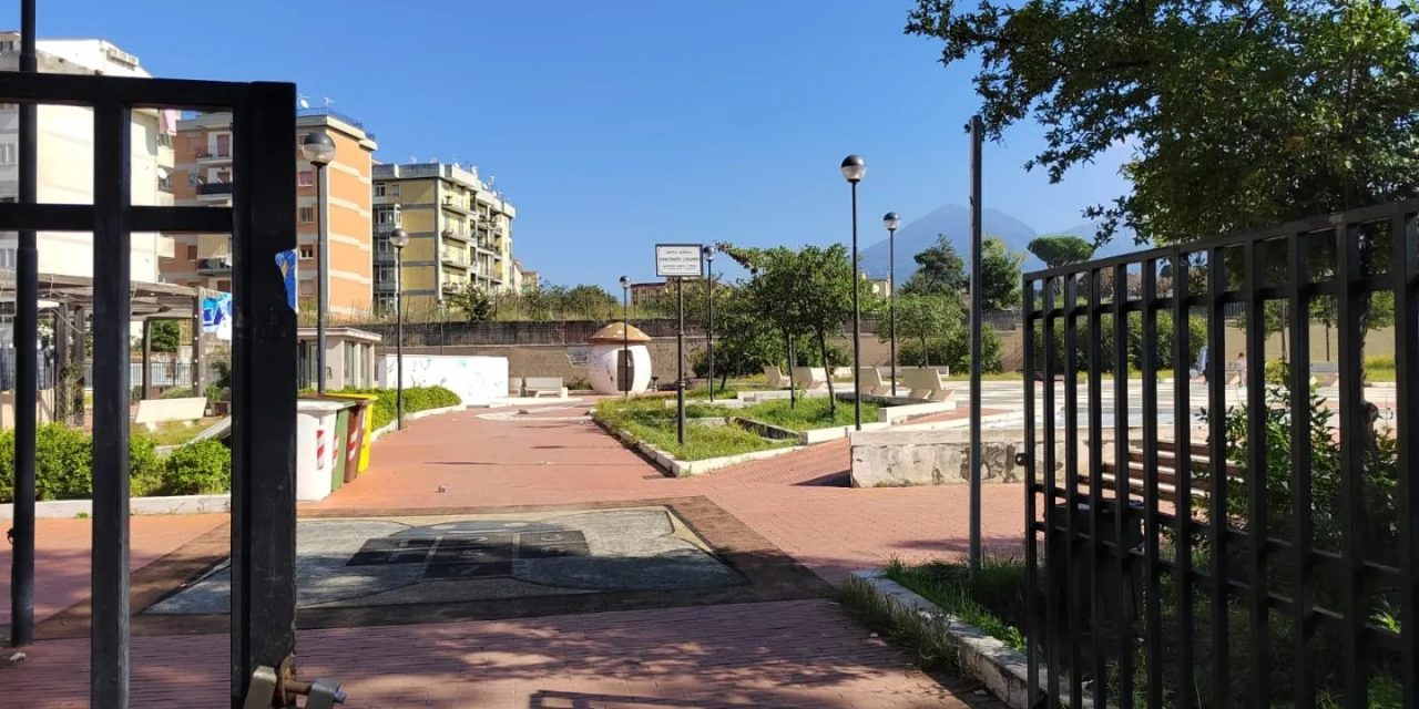 Riqualificazione, sono partiti i lavori al parco Liguori di via Moro