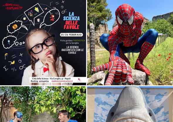 Alla scoperta del corpo umano con favole e supereroi a Città della Scienza 🗓