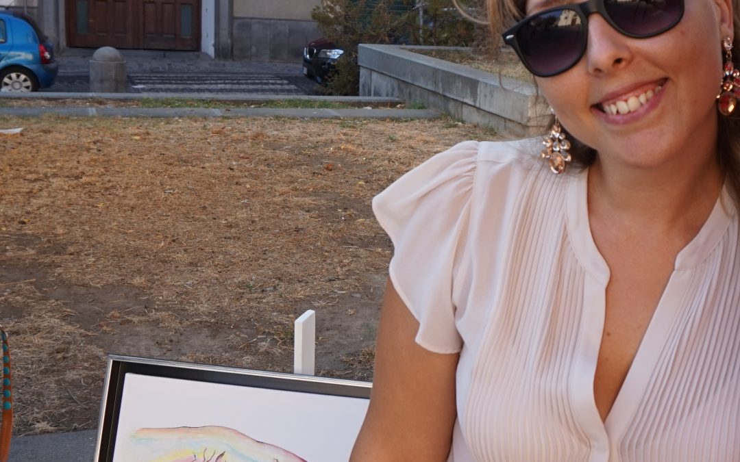 Da Scafati a Sanremo, i dipinti di Valentina Sepe al Festival della musica italiana