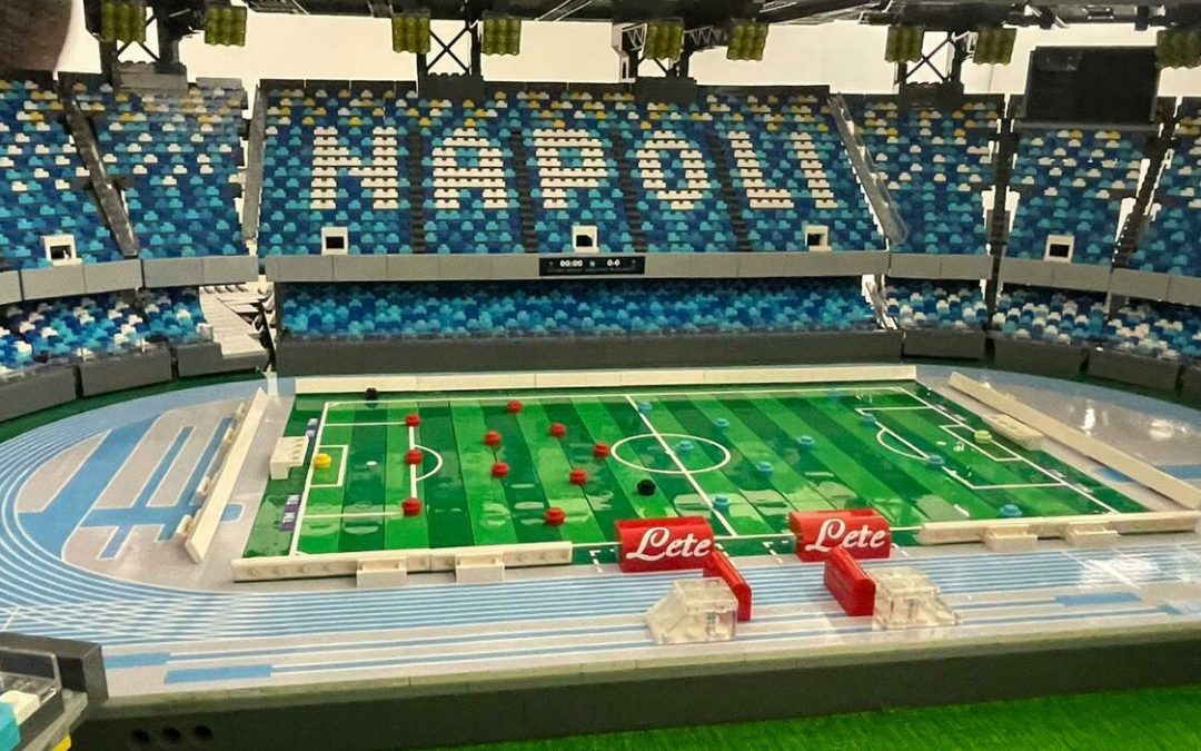 Lego segna l’ennesimo colpo: lo stadio Maradona realizzato con mattoncini tutto da collezionare