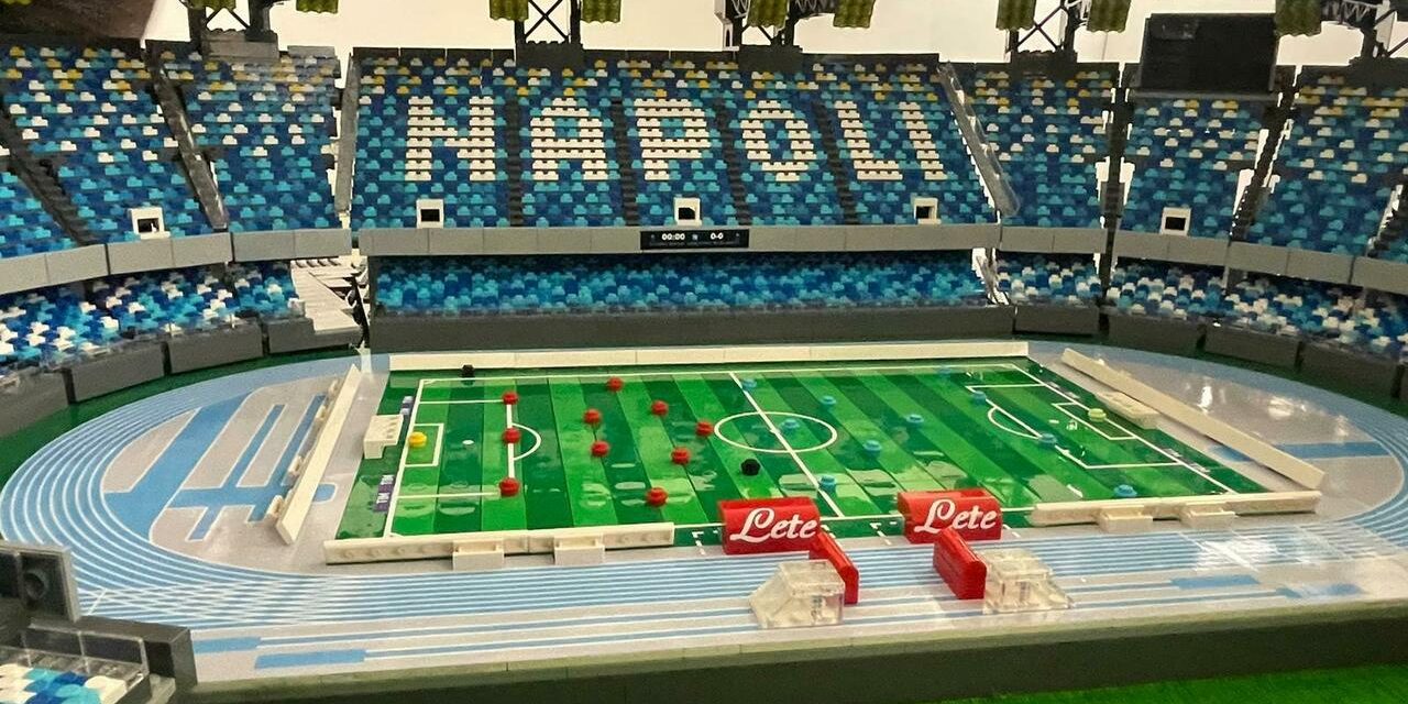 Lego segna l’ennesimo colpo: lo stadio Maradona realizzato con mattoncini tutto da collezionare