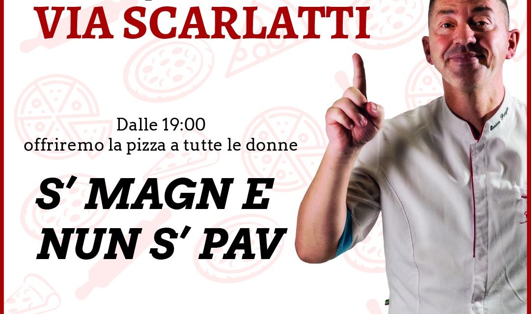 A Napoli l’8 marzo pizze gratis per le donne dal pizzaiolo Porzio: “Onorare la donna.. s’adda sapè fà”