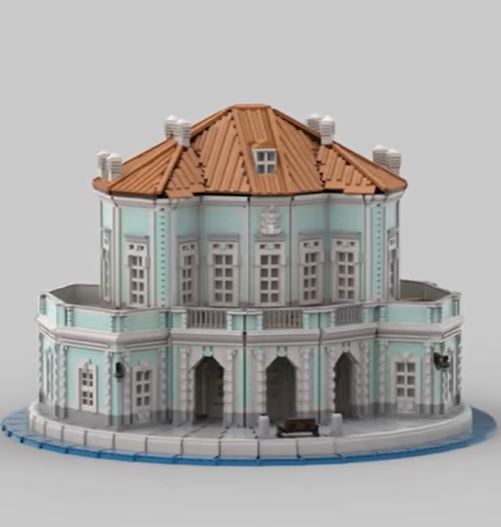 La Casina Vanvitelliana riprodotta con i Lego da Luca Petraglia: 24mila mattoncini per un’opera da visitare