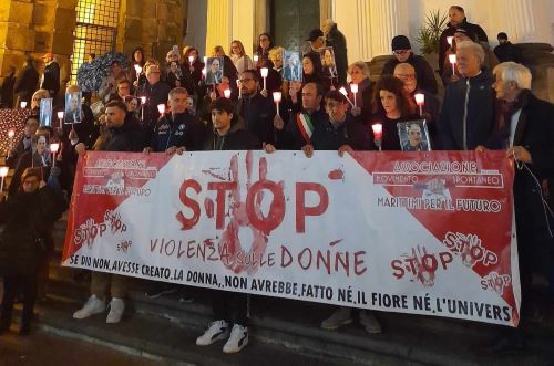 Fiaccolata per Titti Marruocco, vittima di femminicidio