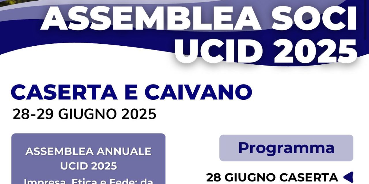 Imprenditori cattolici: l’Assemblea nazionale UCID a Caivano, ospiti di Don Maurizio Patriciello