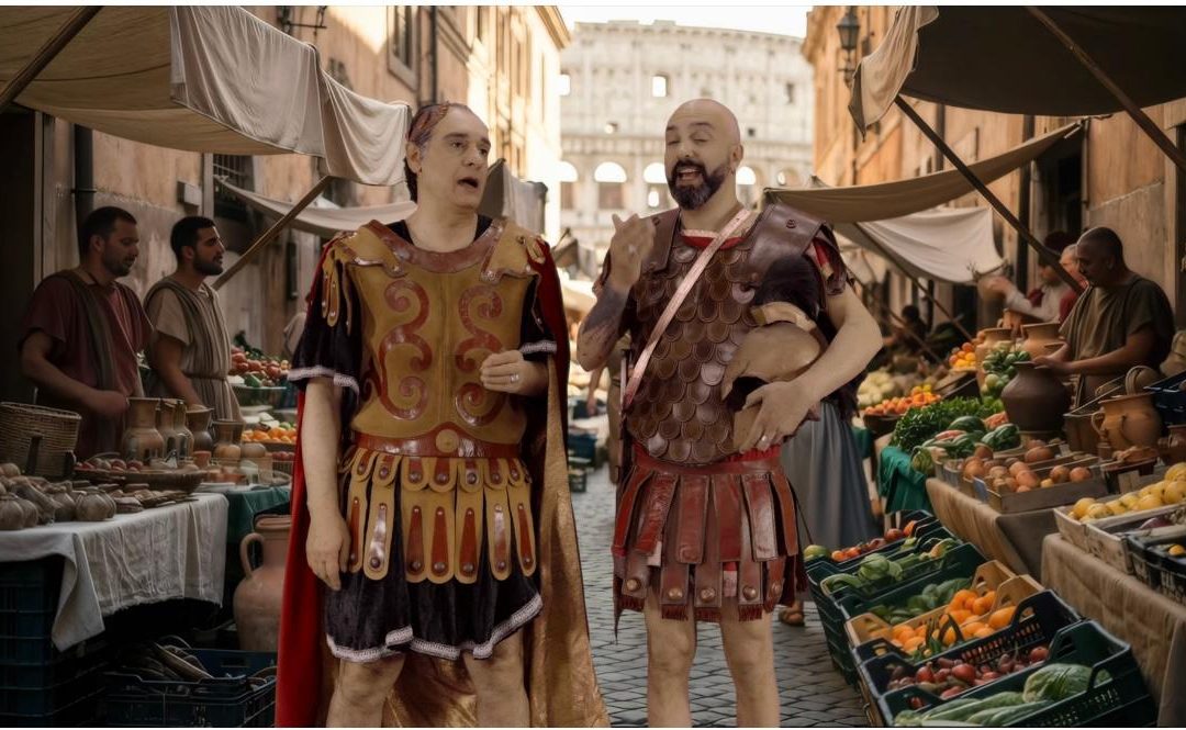 “Pompei”, la serie Tv comica dove l’Antica Roma incontra l’Intelligenza Artificiale