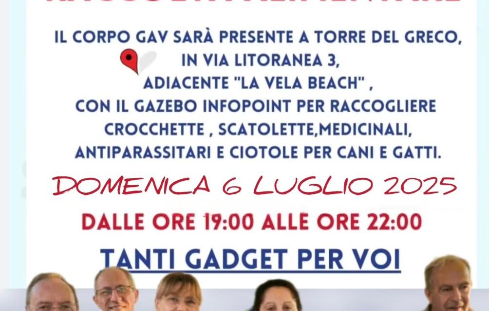 «Nun me lassà»: la campagna del Corpo Gav per gli amici a 4 zampe in memoria di Grazia Raia