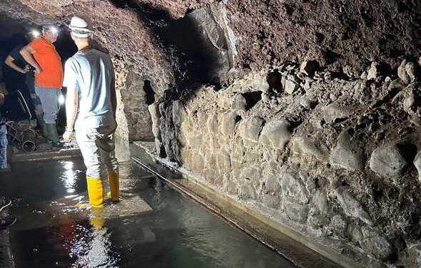 Torre del Greco, Cento Fontane: Sopralluogo di geologi e speleologi per risalire all’origine del corso d’acqua