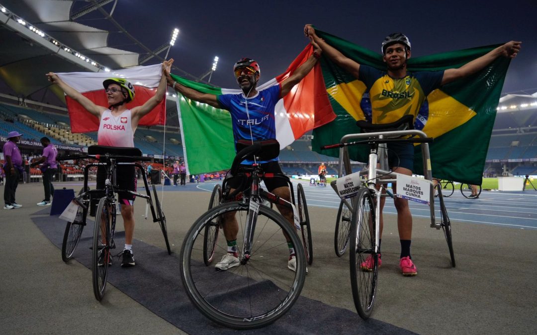 Atletica paralimpica, Mondiali di Nuova Delhi: Calcagni ancora d’oro.