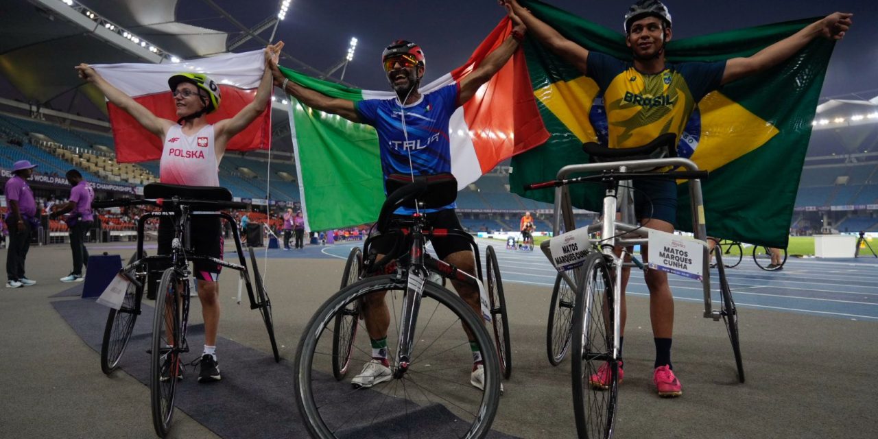 Atletica paralimpica, Mondiali di Nuova Delhi: Calcagni ancora d’oro.