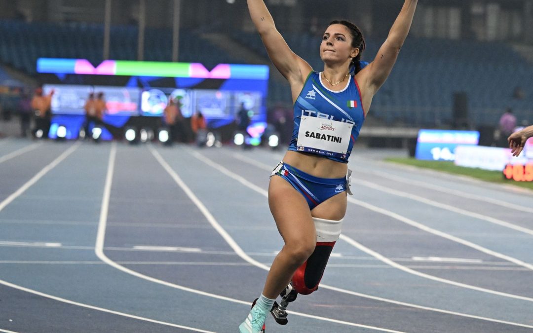 Atletica paralimpica, Mondiali di Nuova Delhi: Italia d’oro con Sabatini e Dieng.
