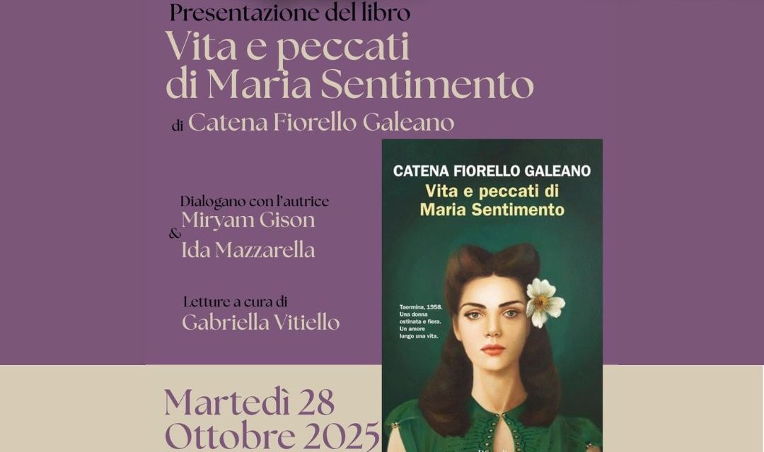 Catena Fiorello Galeano torna a distanza di due anni a San Giorgio a Cremano nella Libreria La Bottega delle Parole