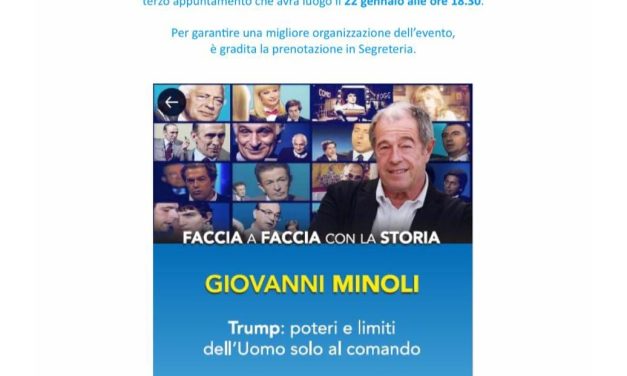 Giovanni Minoli torna al Tennis Club Napoli con “Faccia a Faccia con la Storia”
