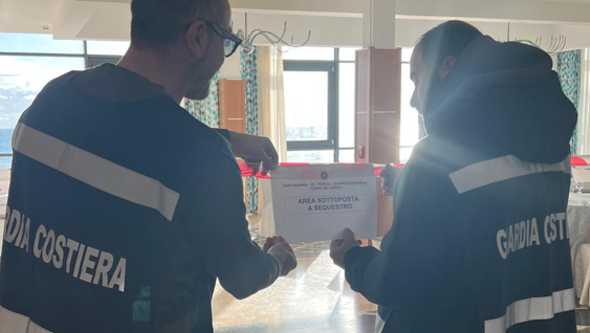 Torre del Greco. Sequestrata storica struttura turisticaeco