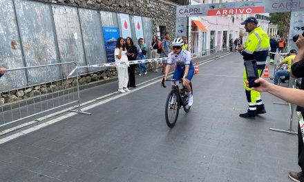 Cronoscalata Capri: Sonny Colbrelli incorona Romolo Gentile e Lidia Principe