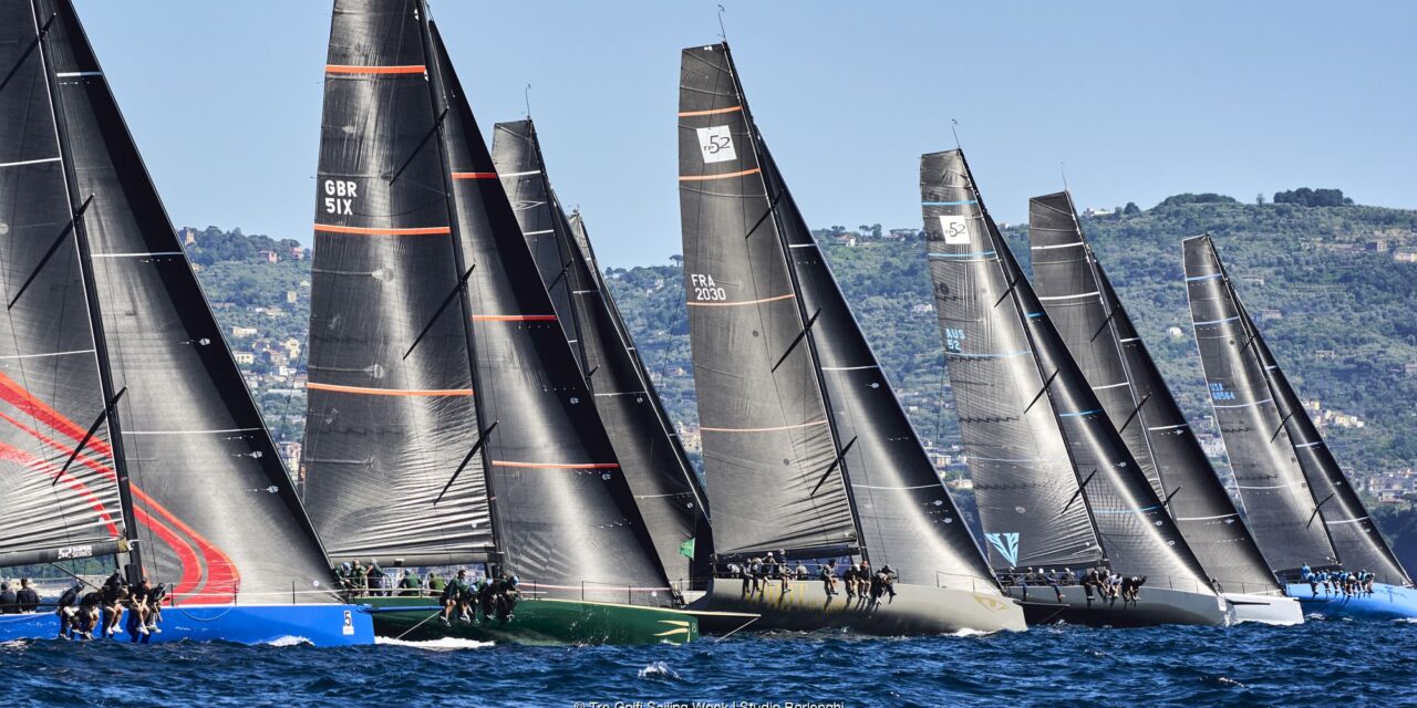 Il Campionato del Mondo ORC 2026 , in programma tra Napoli e Sorrento, prosegue a “vele spiegate”
